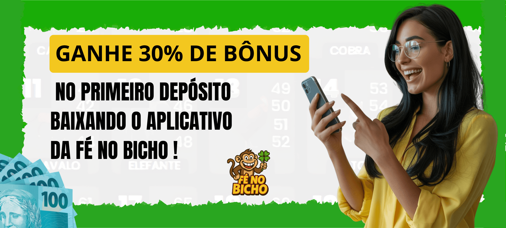 Banner de depósito